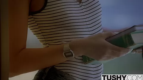 TUSHY College student 18+ Gets Punished by Professor