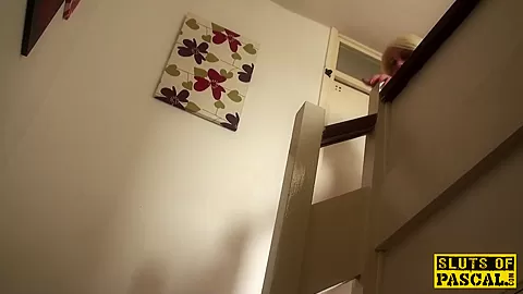 Cuckholding british submissive in chokeplay