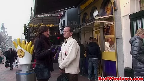 Real amsterdam blows client and gets pounded