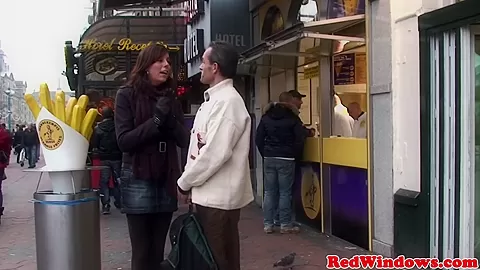 Real amsterdam blows client and gets pounded