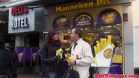 Real amsterdam blows client and gets pounded