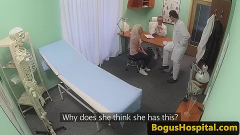 Euro amateur rides doctor before blowjob