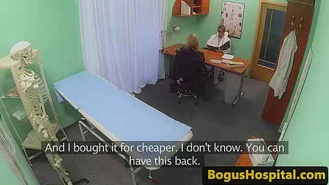 Real euro amateur pounded by her doctor