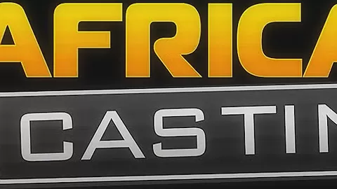 African Casting - Pretty Black Babe Face Fucked By Big Dick Producer