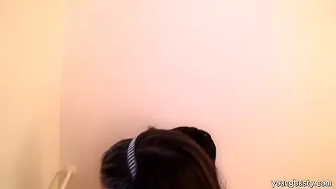 Busty lesbian Ellen gets pussy pleased