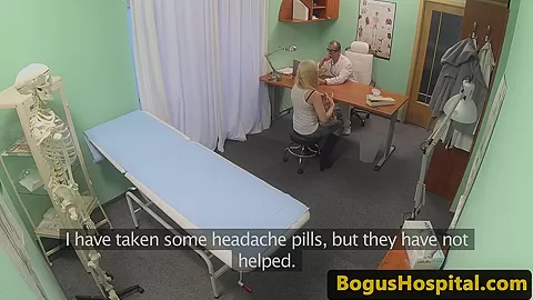 Amateur euro patient pussyfucked by doctor