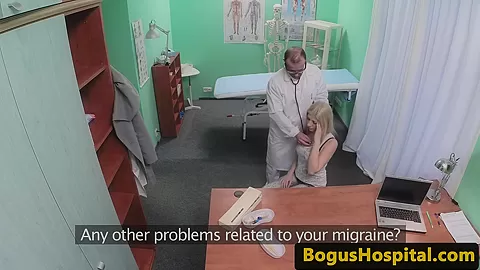 Amateur euro patient pussyfucked by doctor