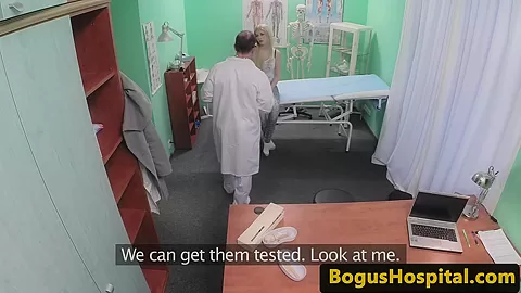 Amateur euro patient pussyfucked by doctor