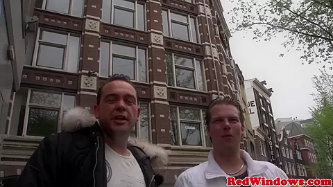 Bigtitted amsterdam hooker gets cumshowered