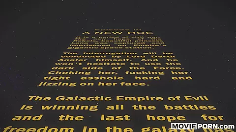 STAR WARS - Anal Princess Leia