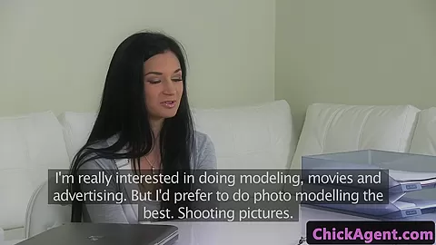 Dyke casting agent licks gorgeous babes pussy