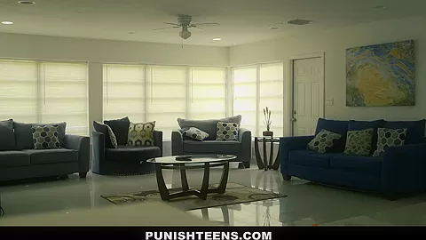 PunishTeens - Latin teen 18+ Tied and FUcked After Stealing