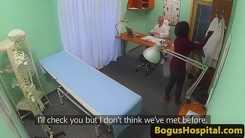 Euro patient fucked by doctor during exam