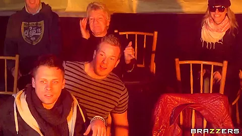 Blonde Cathy knows a good trick when she sees it