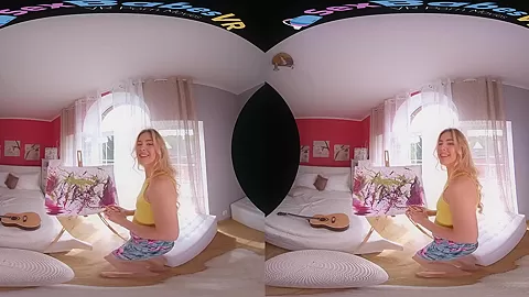 VR porn - Sexy Guitar Solo - SexBabesVR