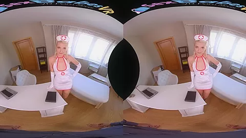 VR porn - Nurse Sucking Patient - SexBabesVR
