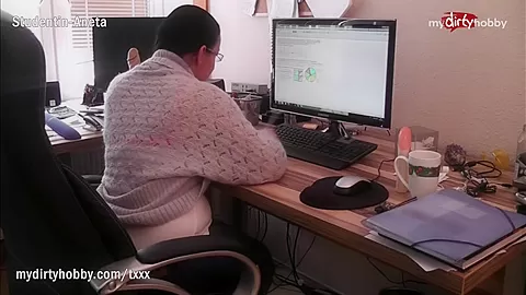 MyDirtyHobby - Study partners have an anal sex break