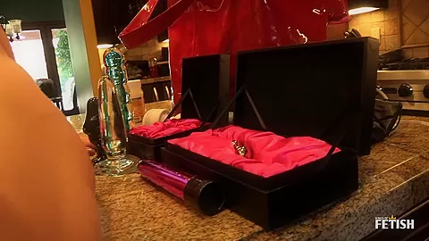 Blonde teen have lesbian sex to save her cheating husband