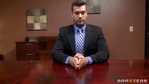 Business lady uses her translator's pussy and tits for the signing of the deal