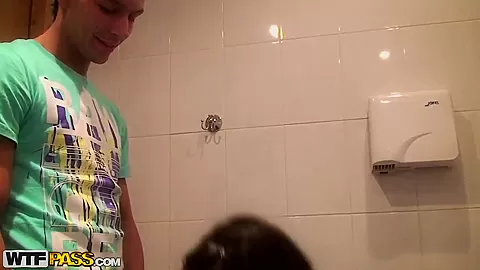 Slutty brunette Emmy enjoys in giving head