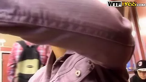 Black haired Krystinka gets filmed in close up