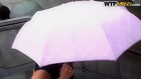 Black haired Krystinka gets filmed in close up