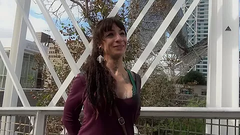 Elea, 27, came for a change of scenery ...