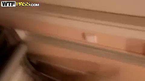Gorgeous amateur slut enough Brandy screams in the toilet
