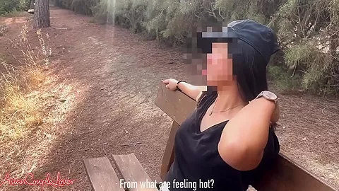 How To Get A Free Blowjob In The Park With A Cum Thirsty Filipina - She Swallowed All My Cum