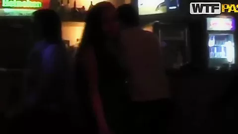 Hot teen 18+ brunette Natasha dances seductive strip tease dance