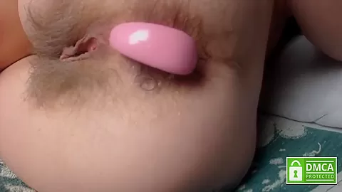 Close Up Playing With Different. Pushing Out Anal Beads Without Hands From Sexy Hairy Asshole