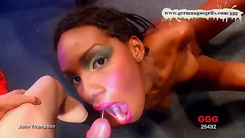 Crazy pornstar in Horny Gangbang, Bukkake sex movie