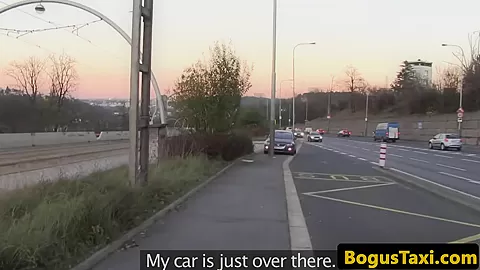 Euro taxi amateur pickedup fucked for cash