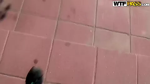 Sexy bitch Abbey loves to suck his boyfriend's cock