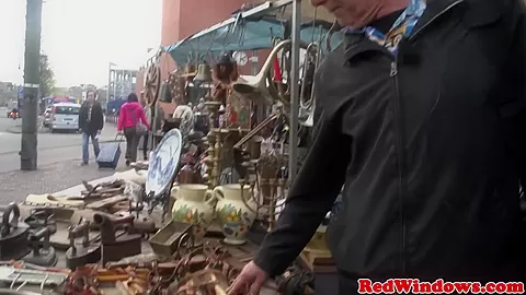 Longhaired dutch hooker gets nailed