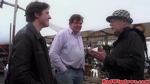 Longhaired dutch hooker gets nailed