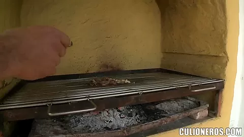 Amazing babe plays with guy's cock using mouth
