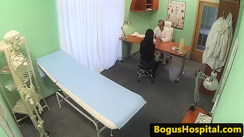 Real euro patient pussyfucked by her doctor