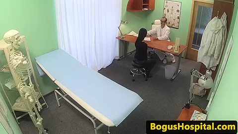 Real euro patient pussyfucked by her doctor