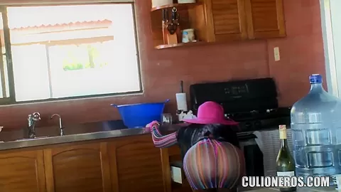 Natasha's sun-tanning is interrupted by man's boner