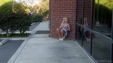 Incredible pornstar in Hottest Public, Blonde sex movie
