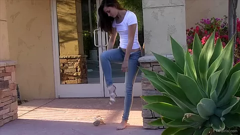 Hottest pornstar in Fabulous Outdoor, Masturbation xxx clip