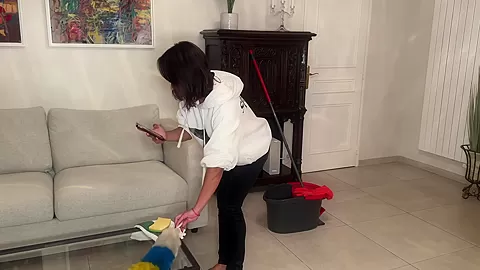 The maid Cristina gets dusted off!