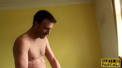 Mature uk sub gets cuffed and dominated over