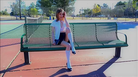 Amazing pornstar in Crazy College, Masturbation porn clip