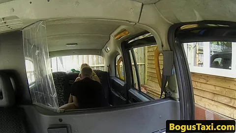 Assfucked taxi pornstar throating cabbie