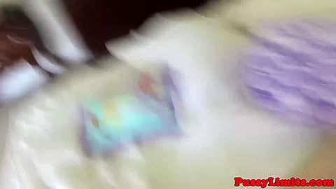 Petite skank pussypounded by her maledom