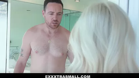 ExxxtraSmall - Hot Step daddy Plows a Tight Blond teen 18+ Pussy