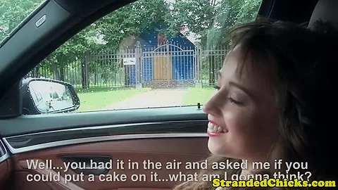 Hitchhiking euro amateur sucking dick