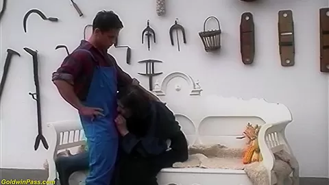 80 years old granny outdoor fucked